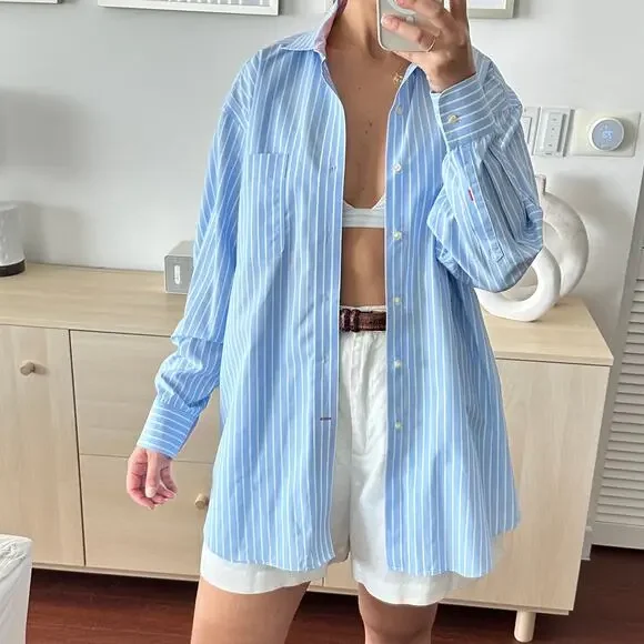 Tommy Hilfiger Striped Acadamia button down shirt - Picture 2 of 8